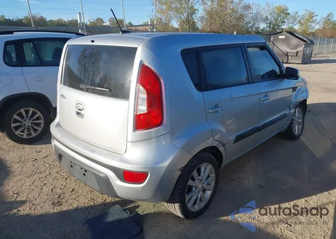 2013 Kia Soul + from USA, damaged, VIN KNDJT2A62D7753990